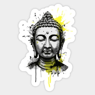 Buddha Ink Sticker